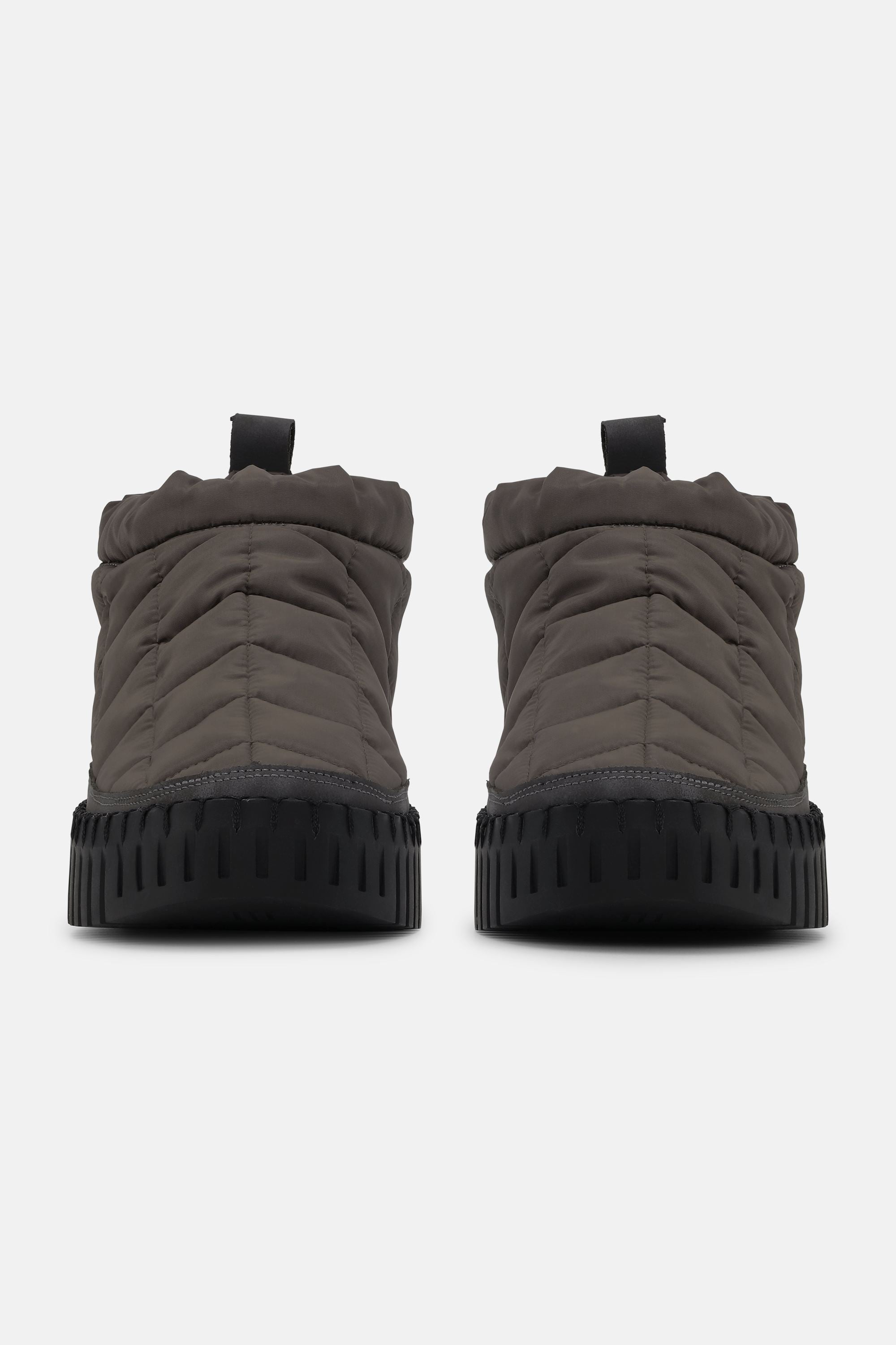 Tulip Low Padded Boot - Grey Black